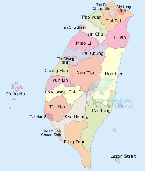 Panchiao map